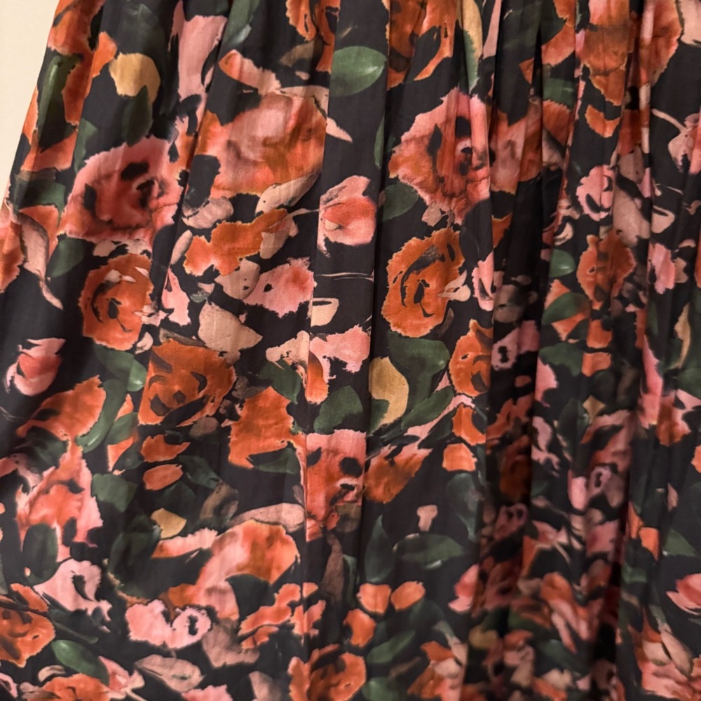 Gorgeous Floral Something Navy Midi Dress - Picture 7 of 10